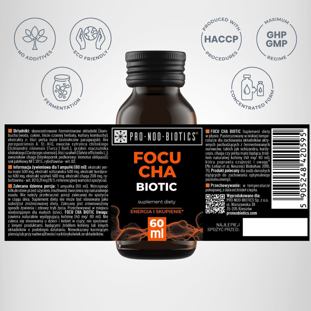 FOCU CHA BIOTIC - skupienie i maksymalizacja wyników