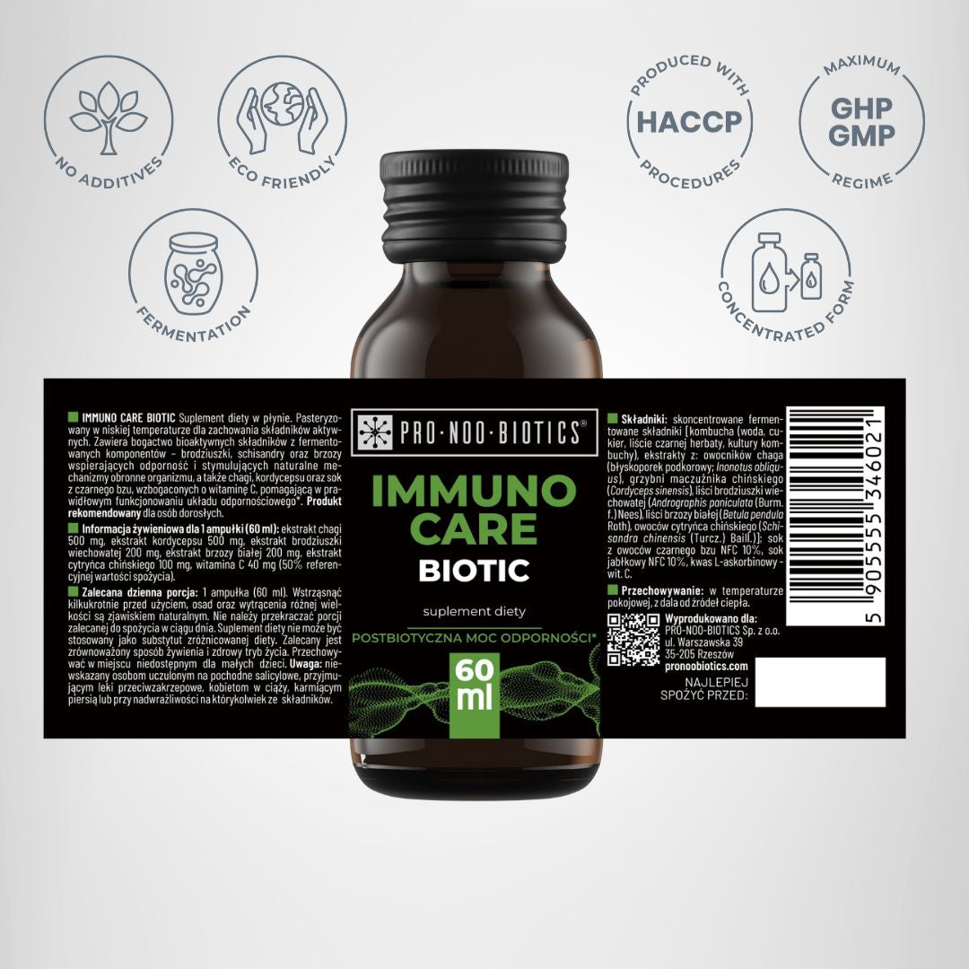 IMMUNO CARE BIOTIC - pokonaj sezon przeziębień
