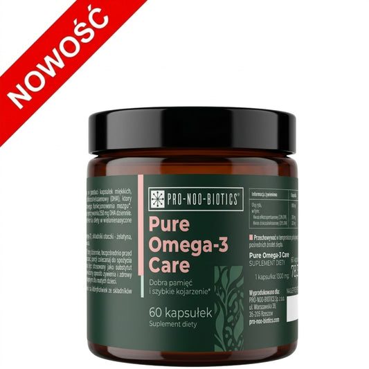 PURE OMEGA-3 CARE  - Dobra pamięć i szybkie kojarzenie