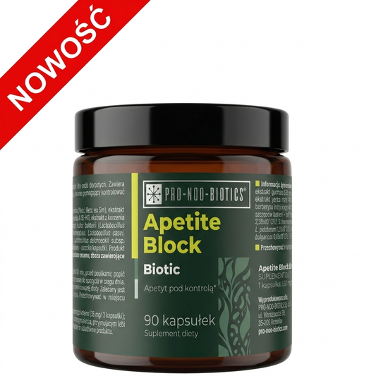 Apetite Block Biotic - 90 kapsułek