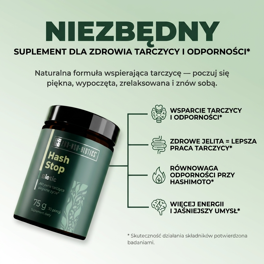HASH STOP BIOTIC - Aktywna Tarczyca, Aktywne Życie