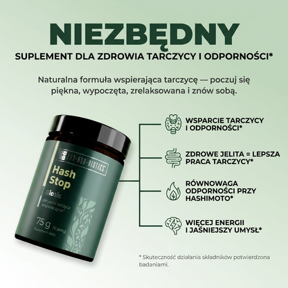 HASH STOP BIOTIC - Aktywna Tarczyca, Aktywne Życie