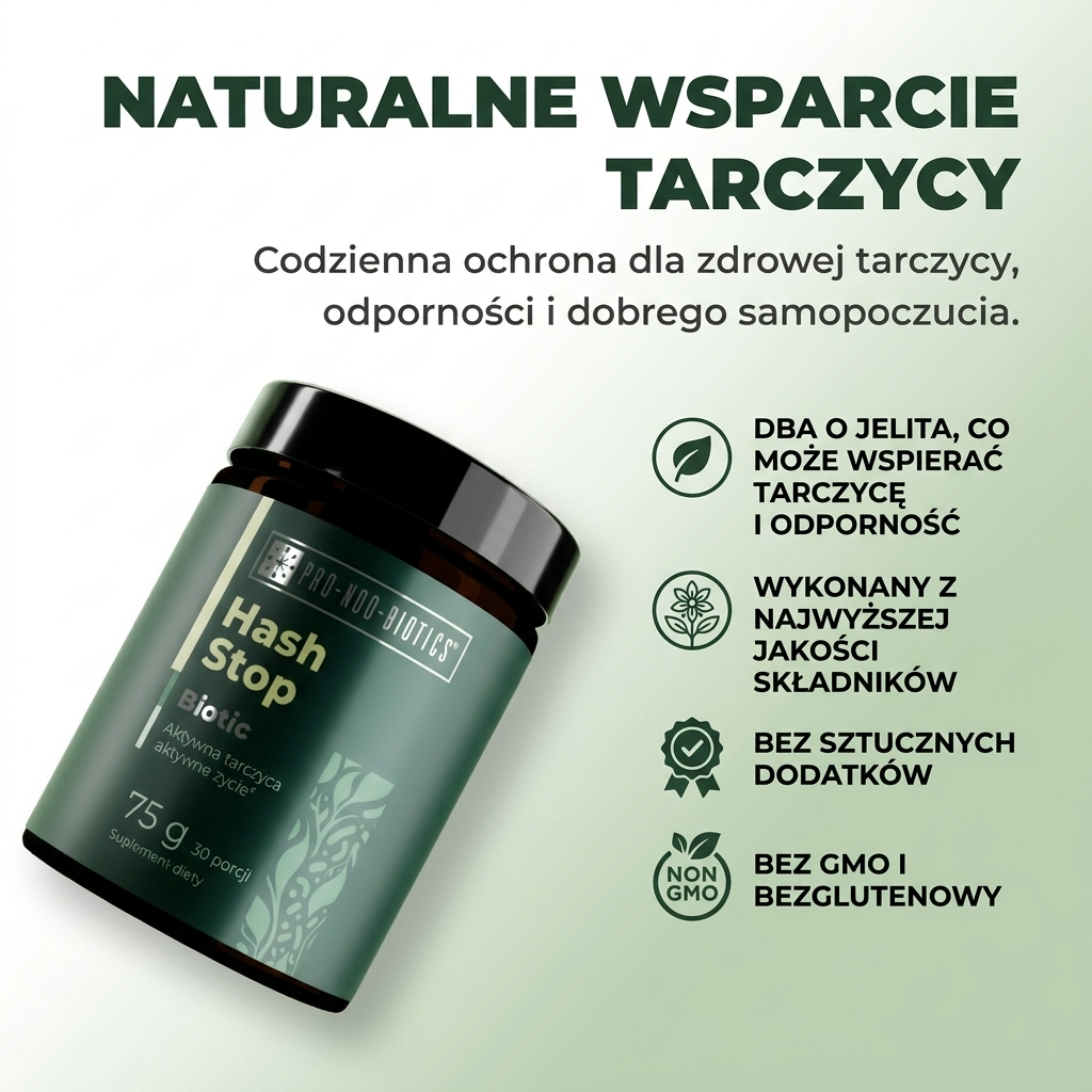 HASH STOP BIOTIC - Aktywna Tarczyca, Aktywne Życie