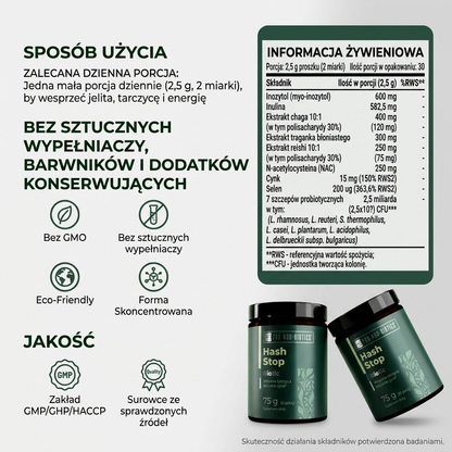 HASH STOP BIOTIC - Aktywna Tarczyca, Aktywne Życie