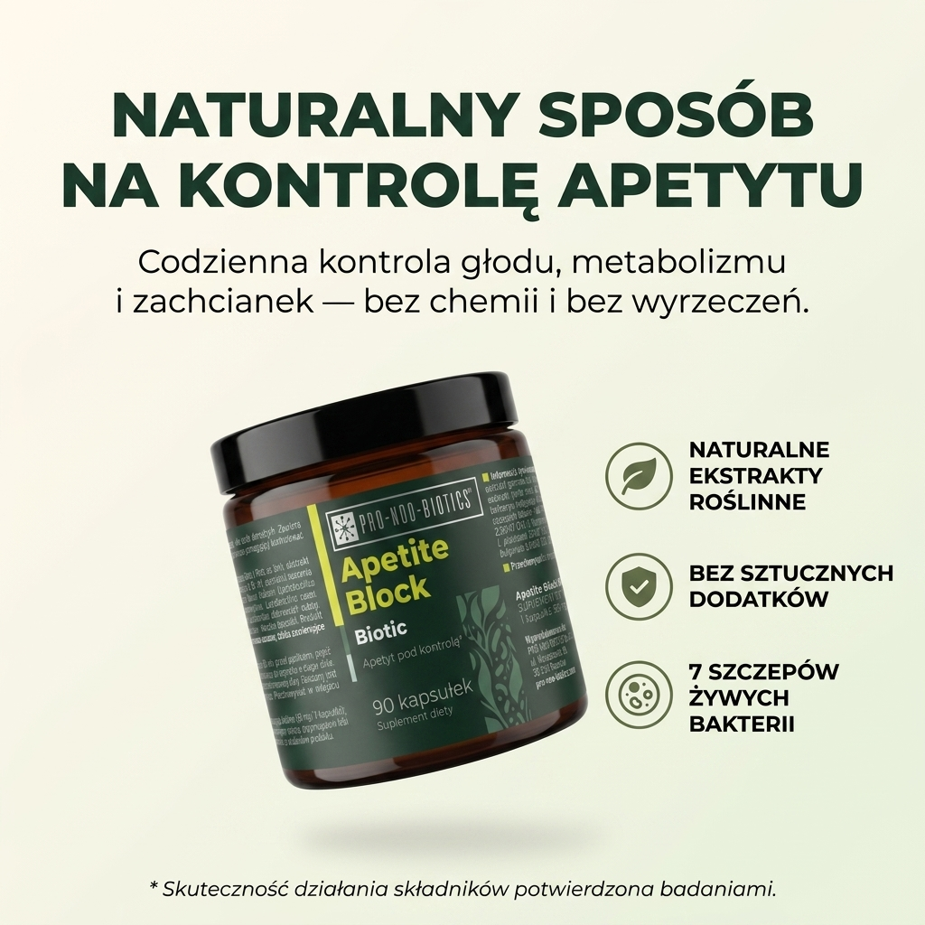 APETITE BLOCK BIOTIC - Apetyt pod kontrolą